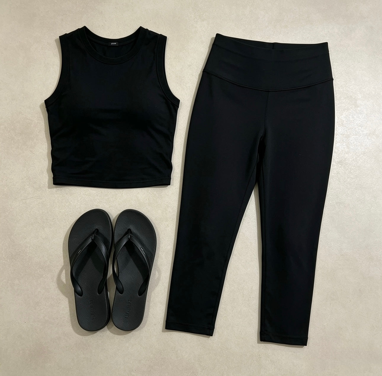LA Flared Capri Pants & Halter Top