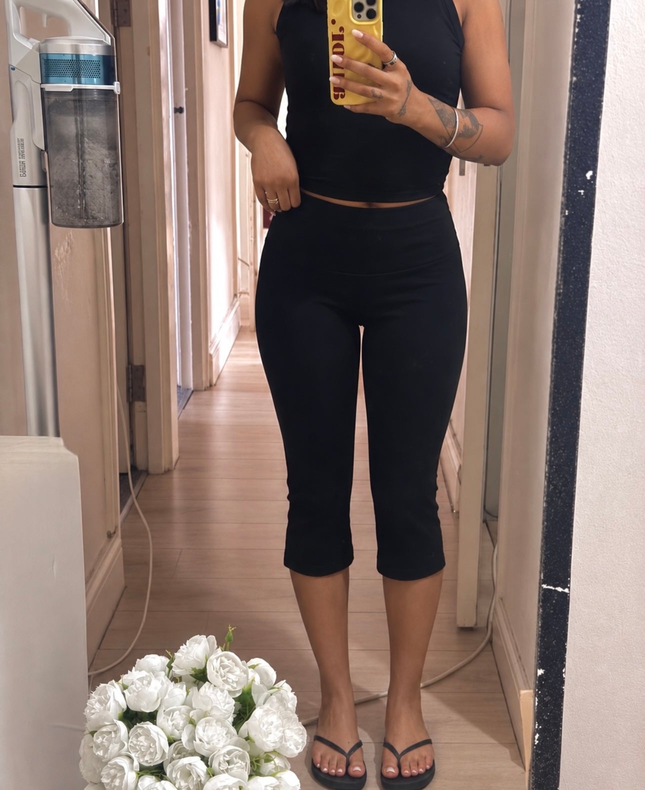 LA Flared Capri Pants