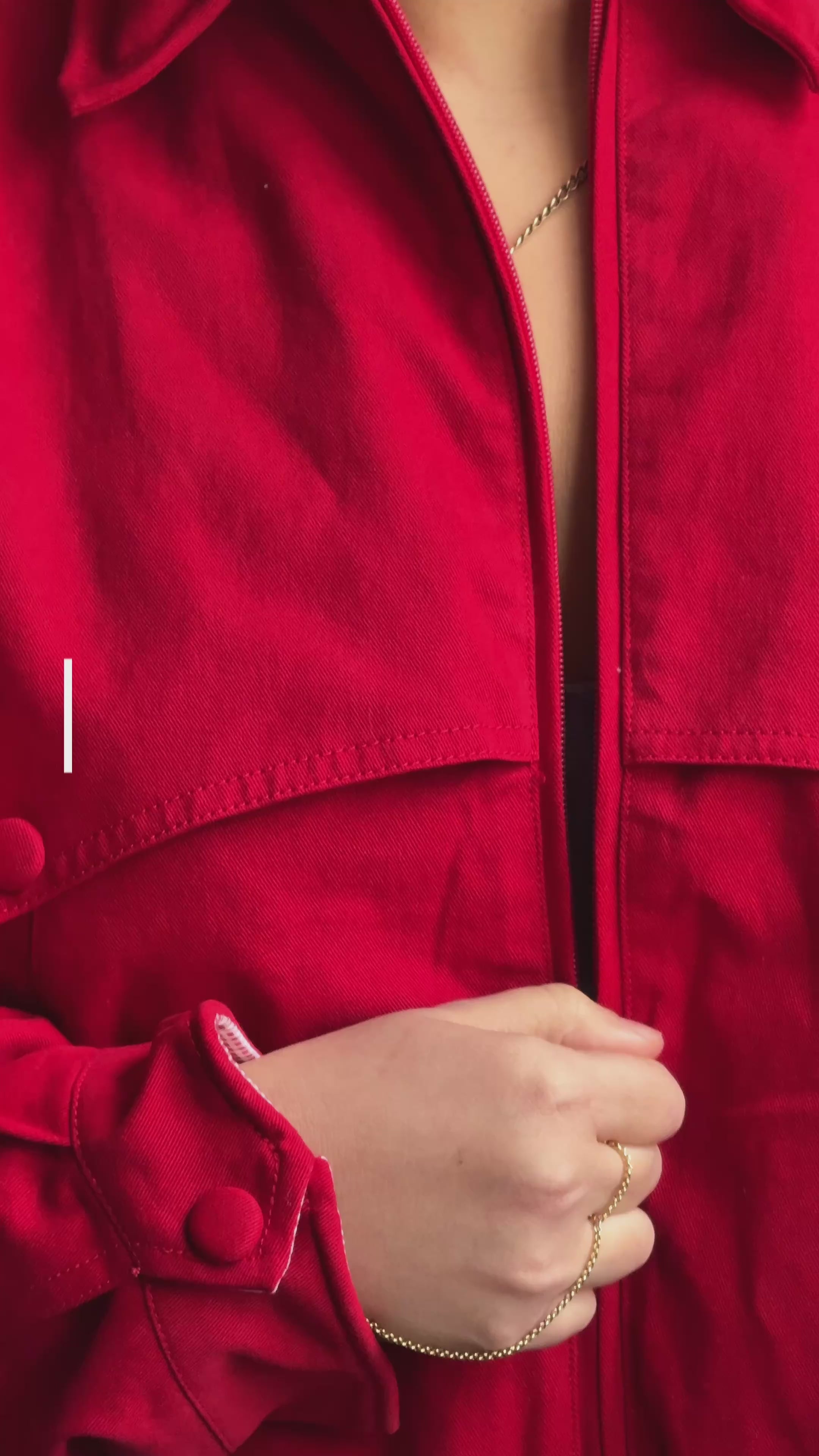 Cherry Blossom Zip Up Jacket